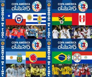 пазл Четвертьфинал, Чили 2015